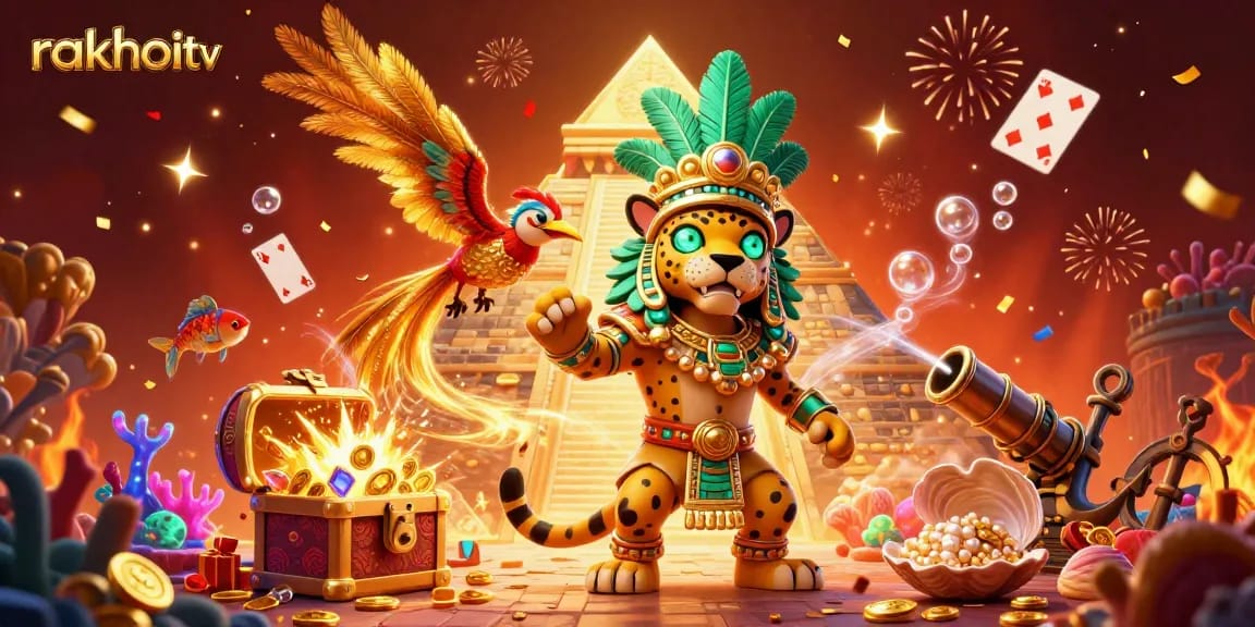 Engage with rakhoitv's thrilling casino adventure featuring vibrant characters and dynamic elements.