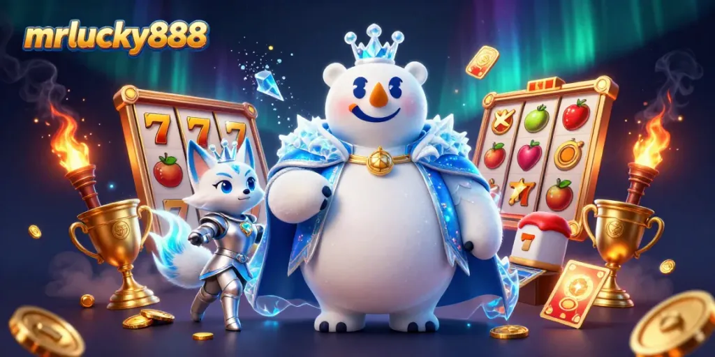 Experience the magic of mrlucky888 with a thrilling casino adventure featuring dynamic slot elements.
