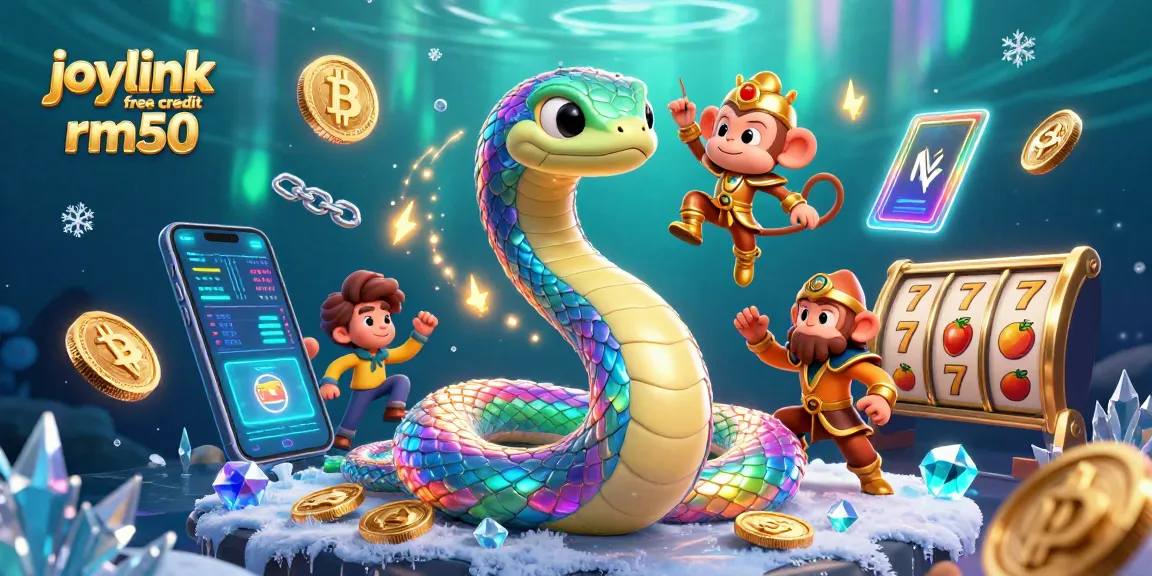 Experience joylink free credit rm50 with vibrant slot action and colorful casino elements.