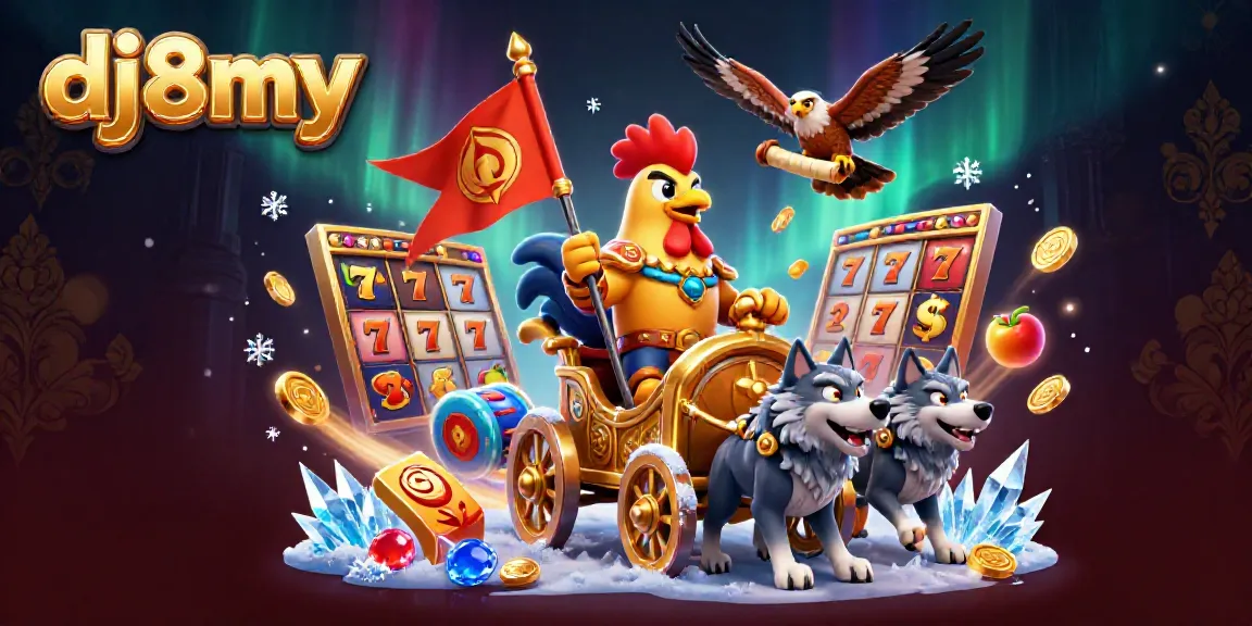 Experience the thrill at dj8my with vibrant 3D casino action featuring lively slot reels and engaging symbols.