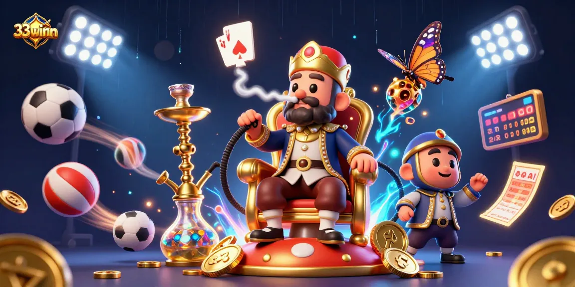 Engage in thrilling action at 33winn with colorful sports elements and vibrant casino games!